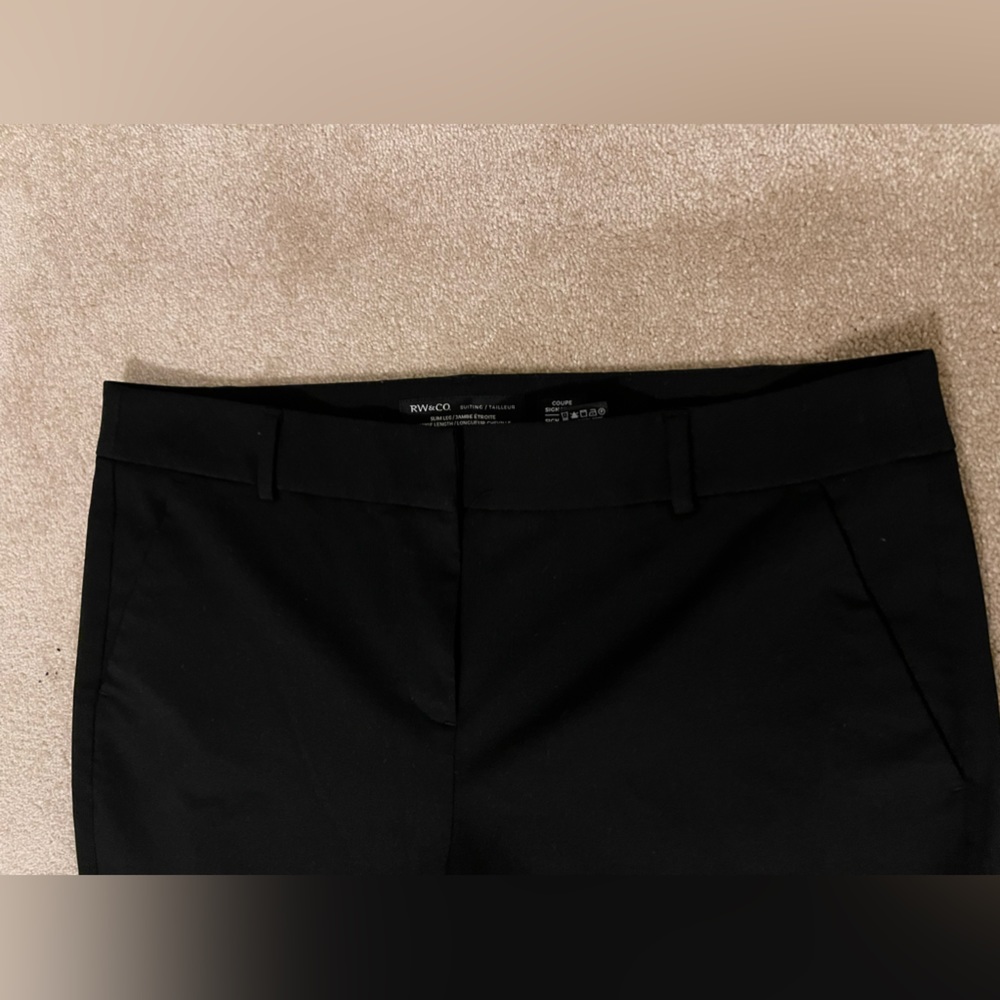 ✨Return to Office✨All black work pants with pockets